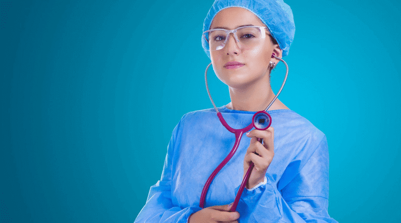 Female Doctor With Stethoscope