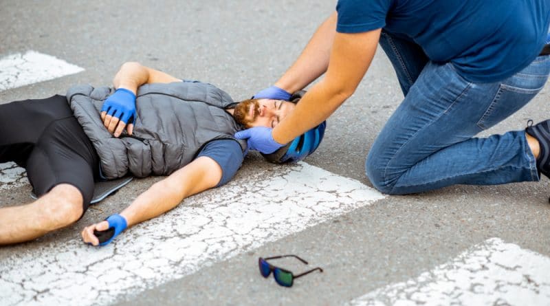 Accident in Crosswalk