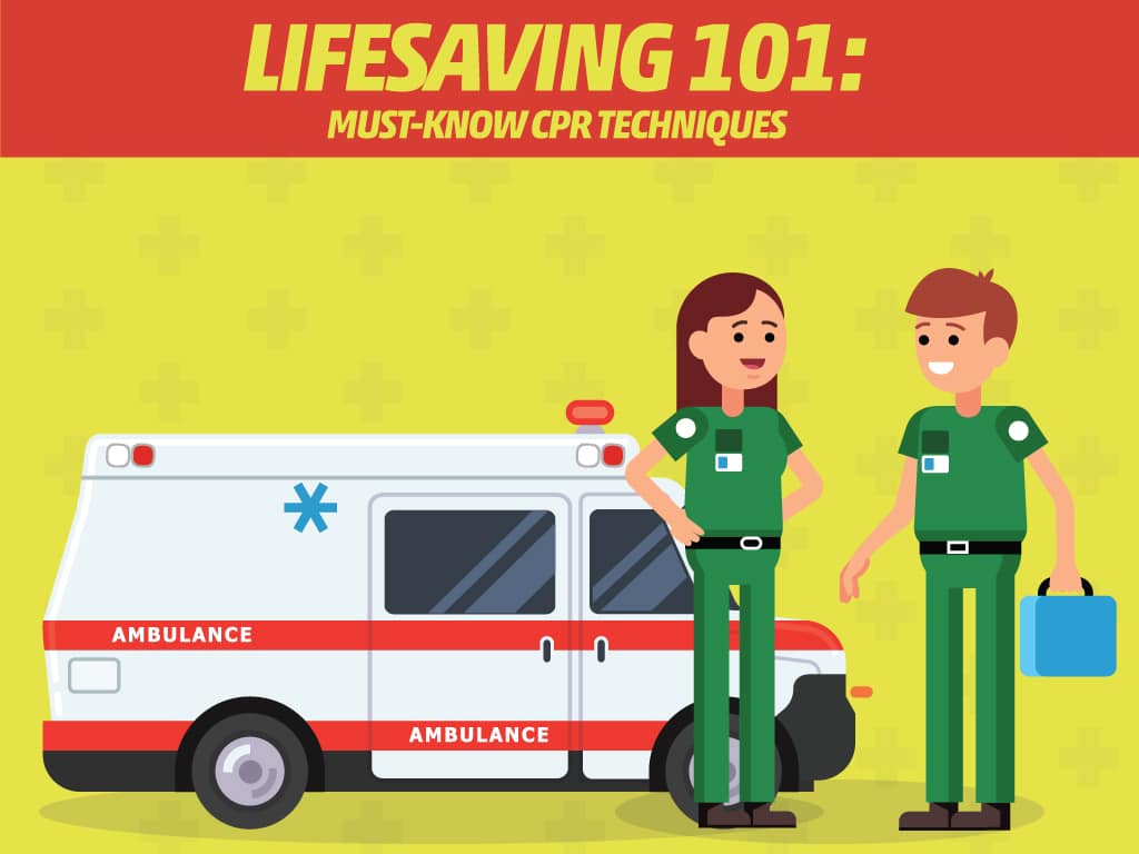 Medical Staff With Ambulance