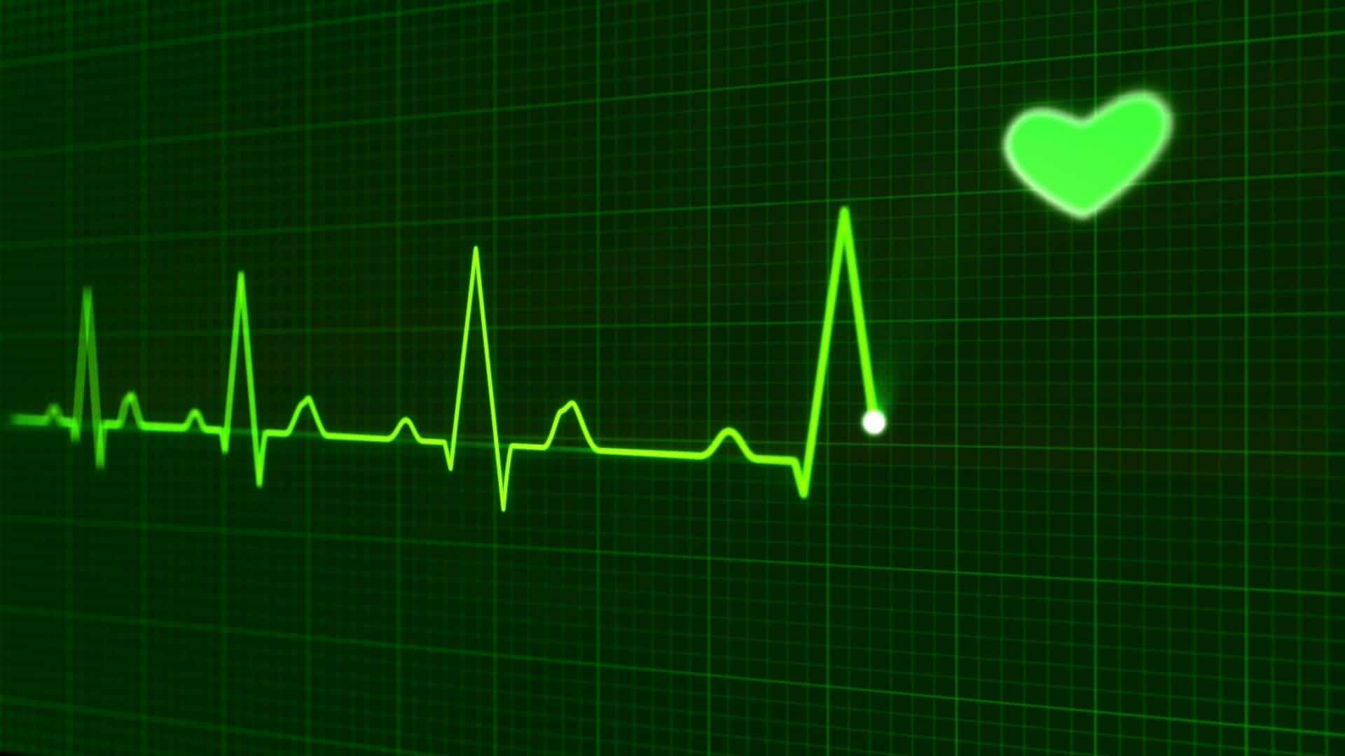 EEG Chart With Heart