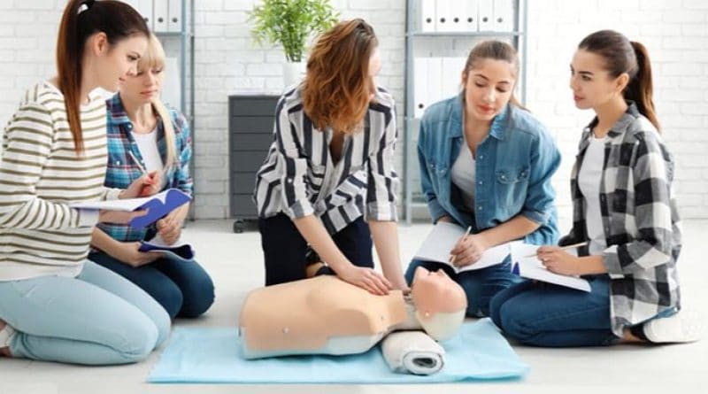 Chest Compressions Dummy Class Online CPR Certification