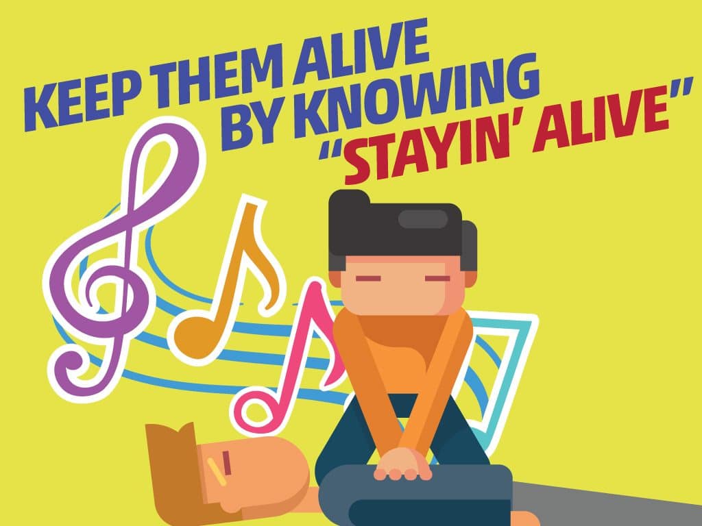 Keep Them Alive by Knowing Stayin' Alive
