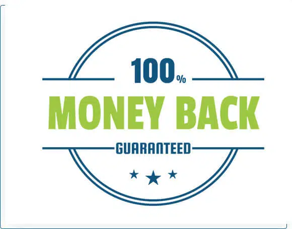 Money back guarantee icon or image