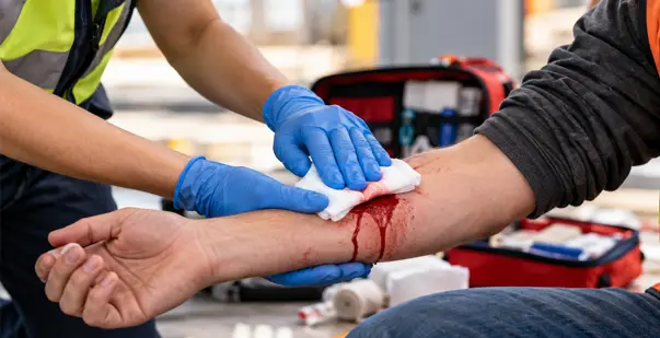 Bleeding-control-and-wound-first-aid