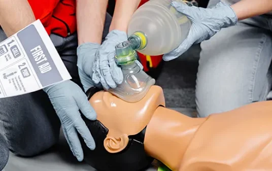 Illustration for How to Ensure Proper Ventilation Using a Bag Mask Device