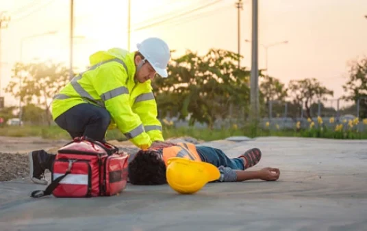 Construction site CPR importance